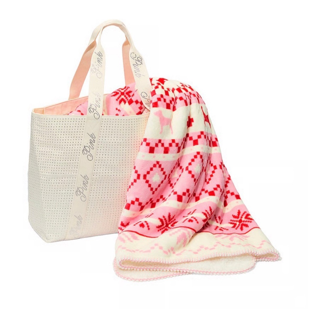 Victorias Secret Pink Bling Tote Bag